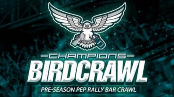 Bird Crawl Pre Season Pep Rally Bar Crawl